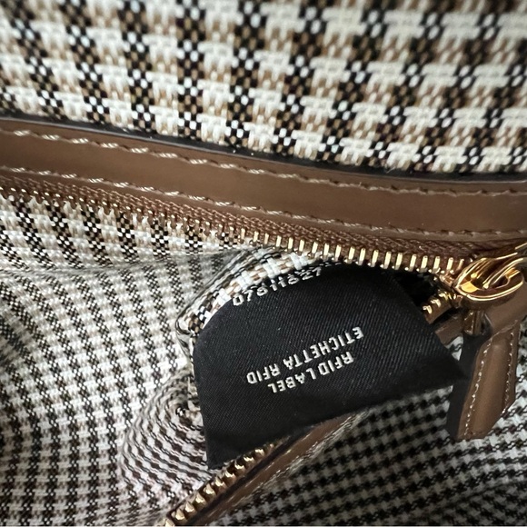 SOLD: Fendi Baguette Houndstooth Zucca in Brown - Picture 9 of 14